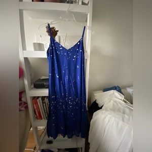 Alternative brand midi dress with slits